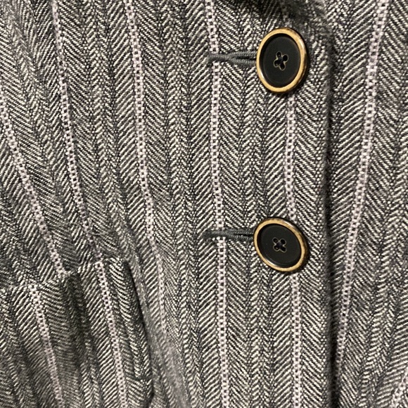 Banana republic grey blazer size US 12 - Picture 3 of 4